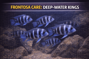 Cyphotilapia Frontosa Care Guide: Lake Tanganyika Deep-Water Cichlids - Freshwater Aquarium Illustration